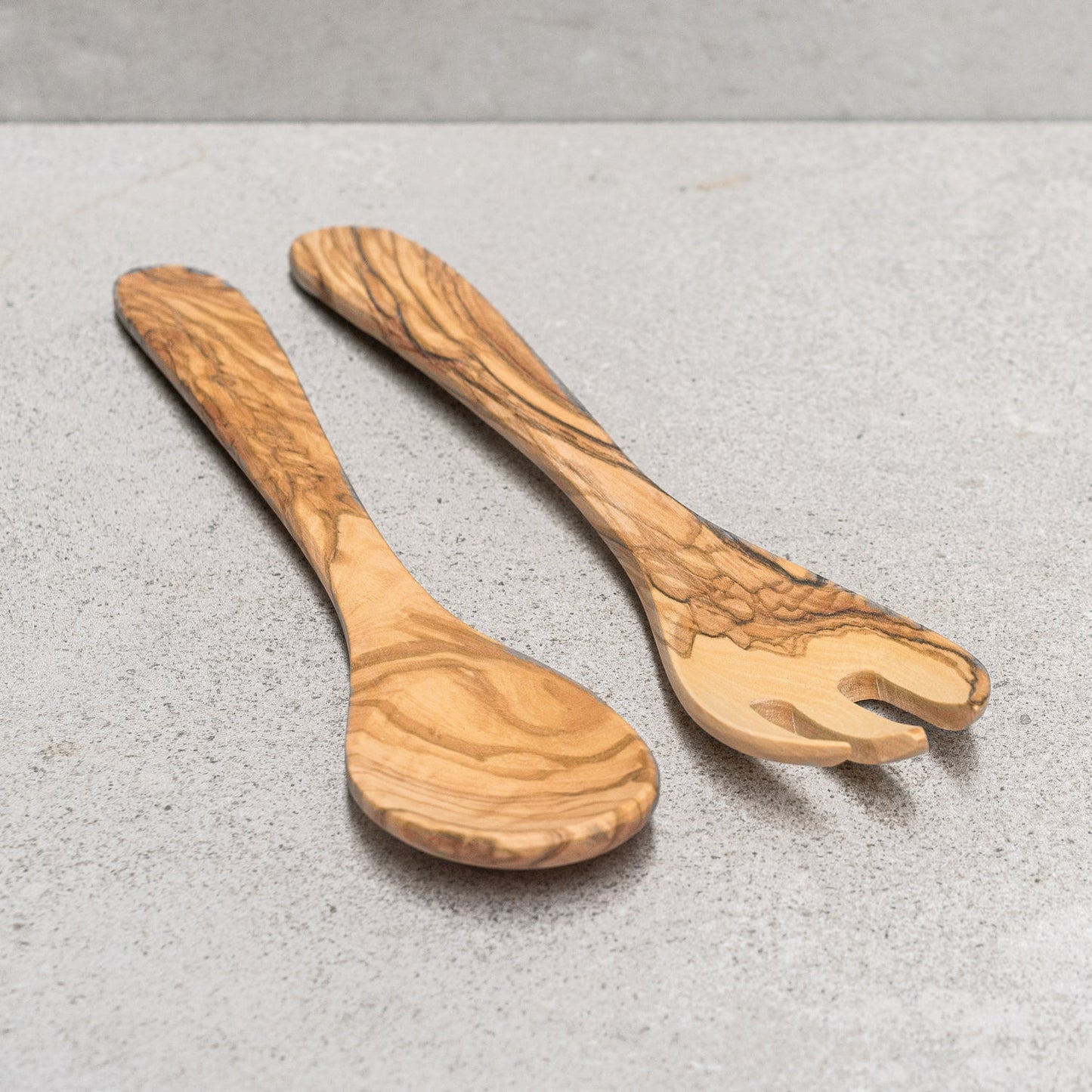 Salad Servers - Olive Wood