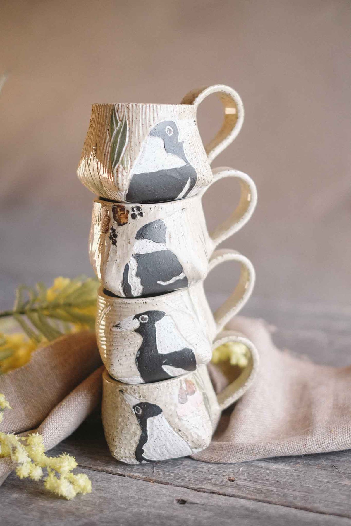 Magpie Mug — Jane Chapman Collaboration — 300ml