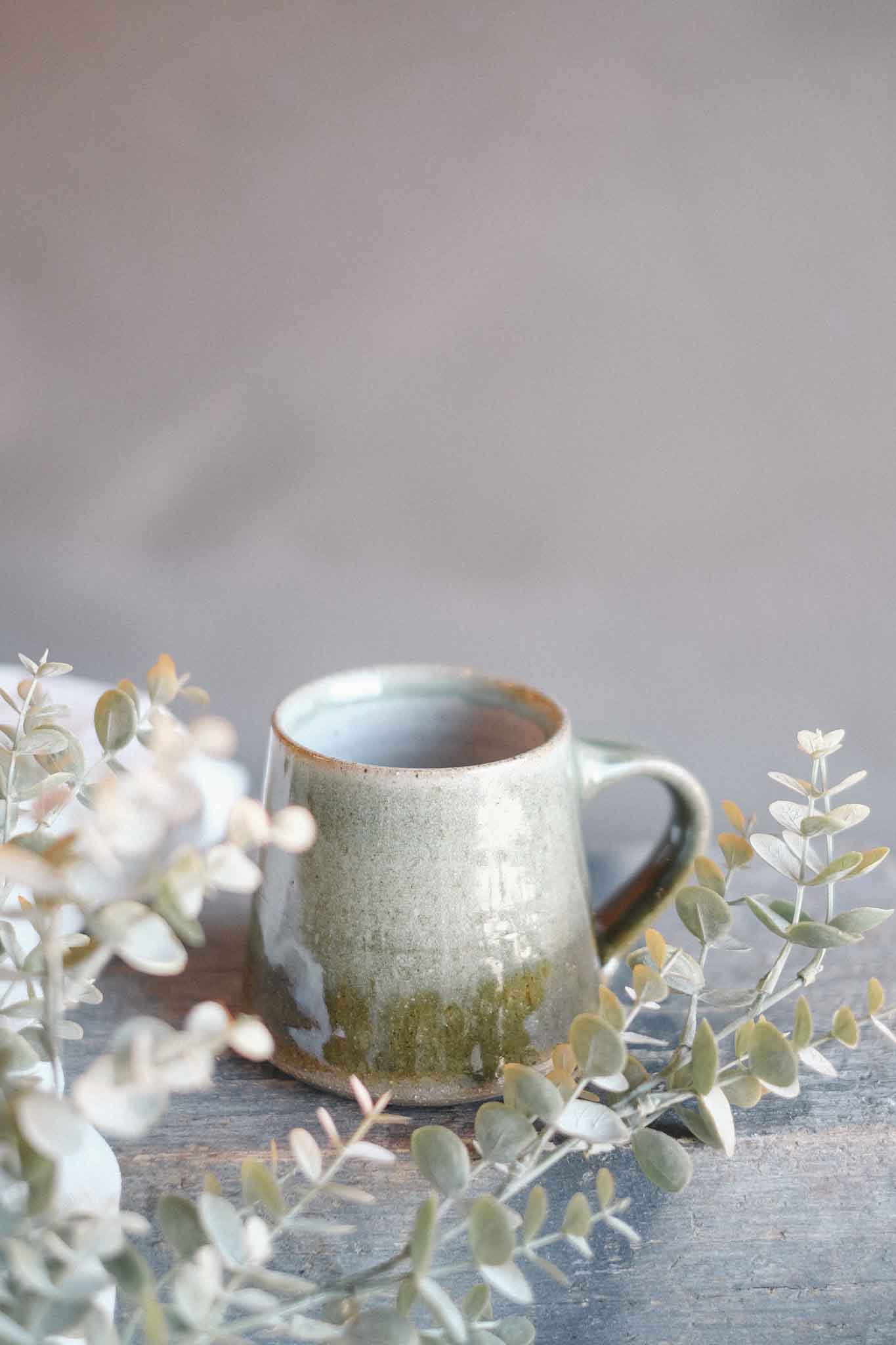 Handmade Mug — Wheel Thrown — Jade 2