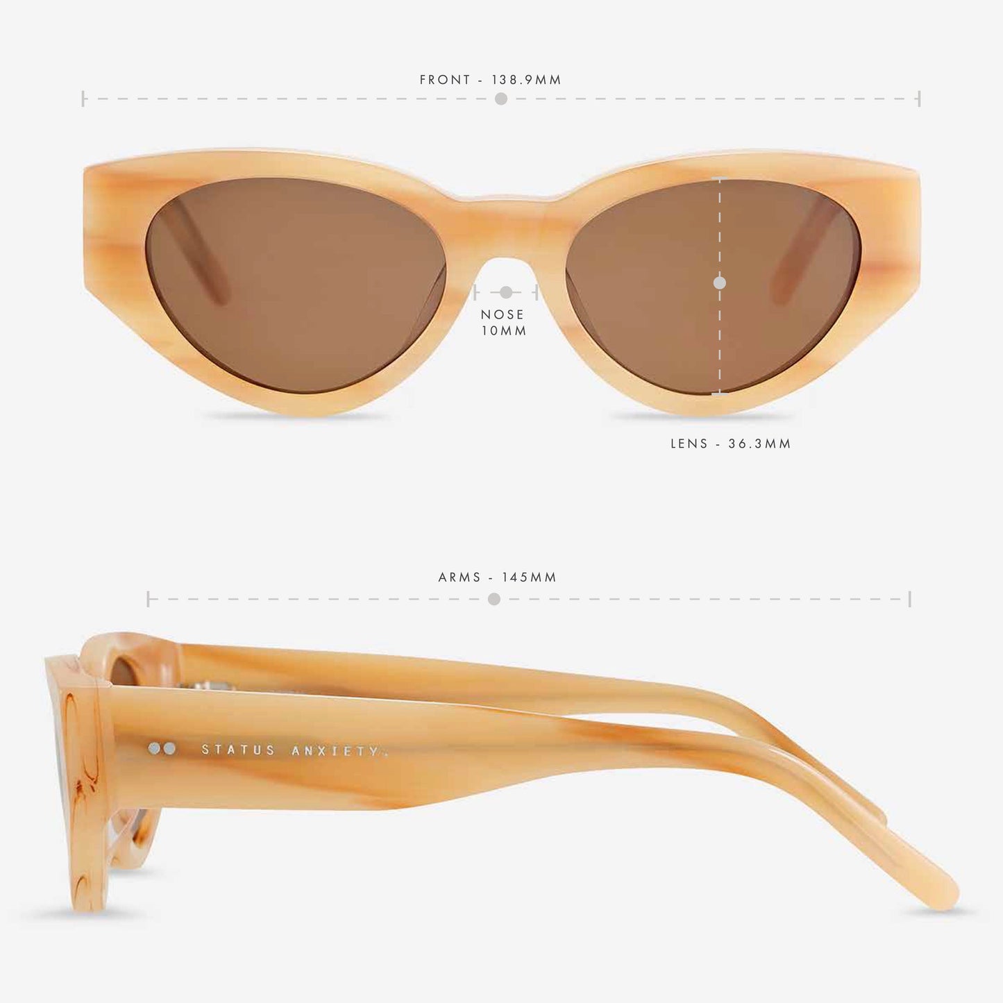 Visceral Sunglasses - Blonde