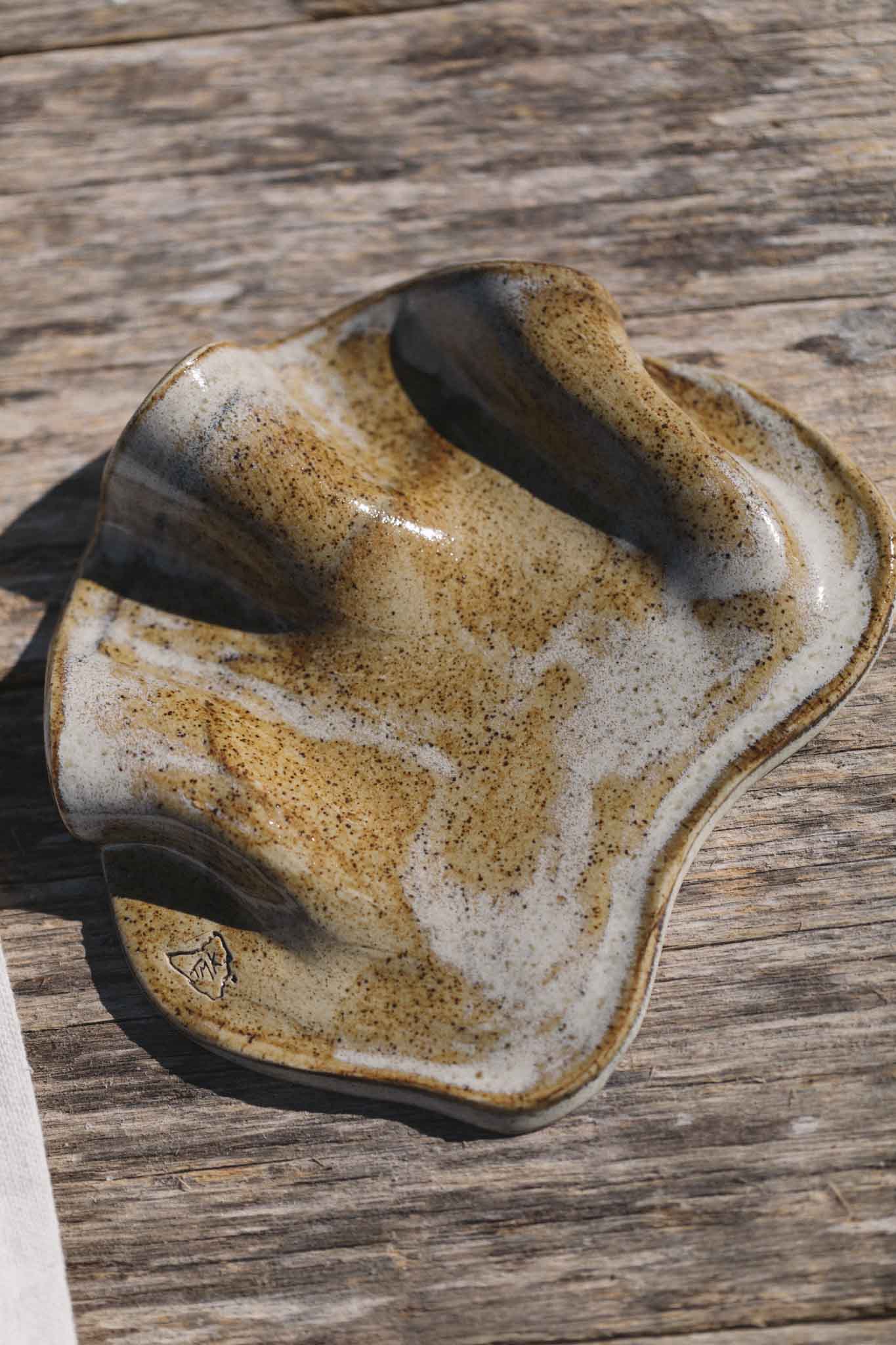Snack Size Wild Clay Charcuterie Board – Artful Serving Elegance