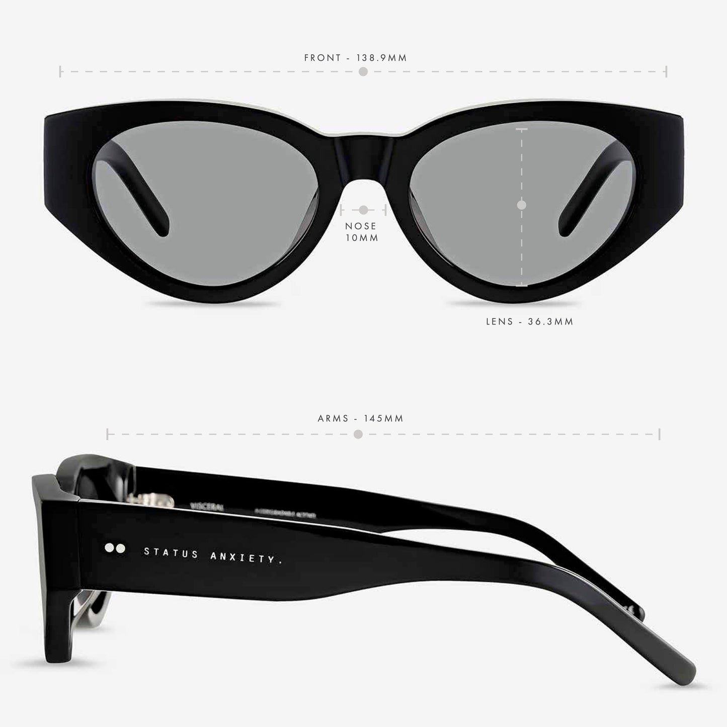 Visceral  Sunglasses - Black