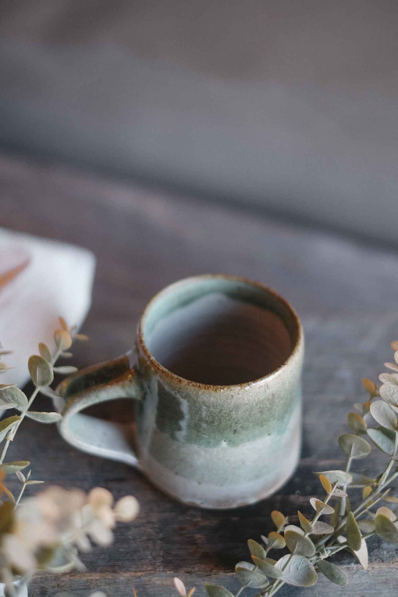Handmade Mug — Wheel Thrown — Jade 5