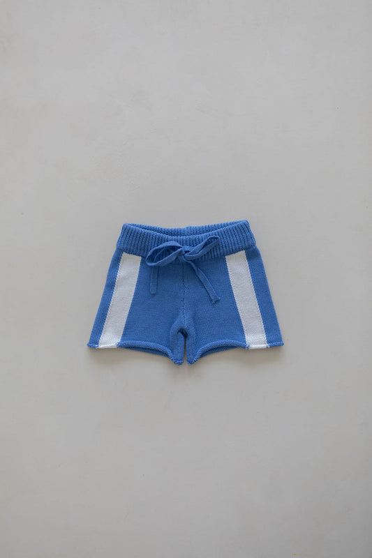 CROCHET SHORTS | COBALT SALT