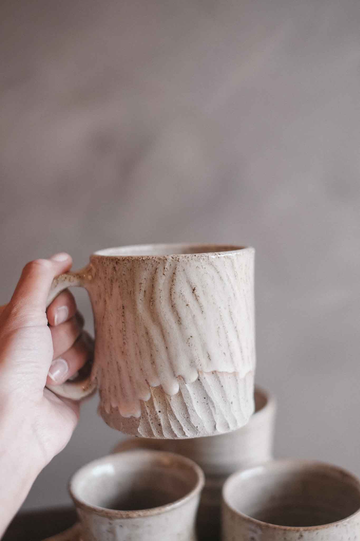 Handmade Ceramic Mug | Cream