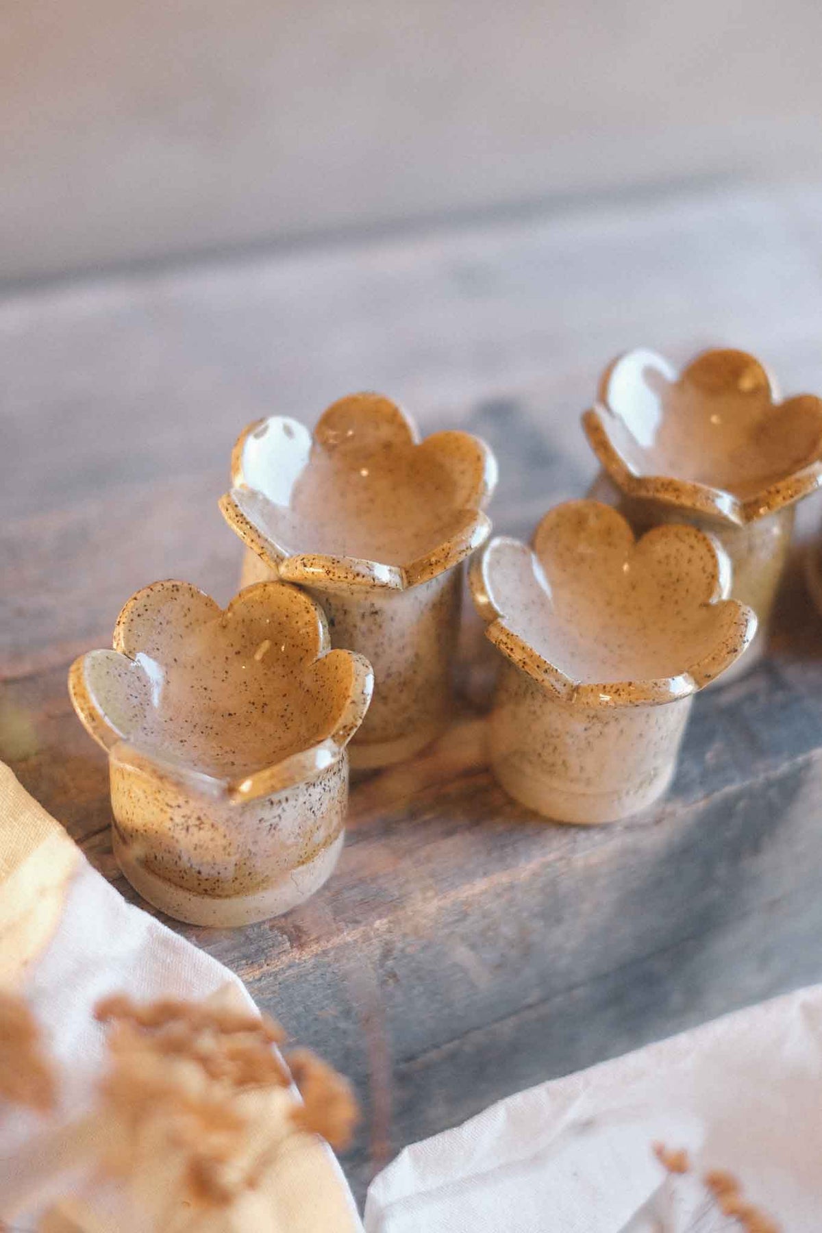 Tealight Candle Holder – Binalong Bay Glaze