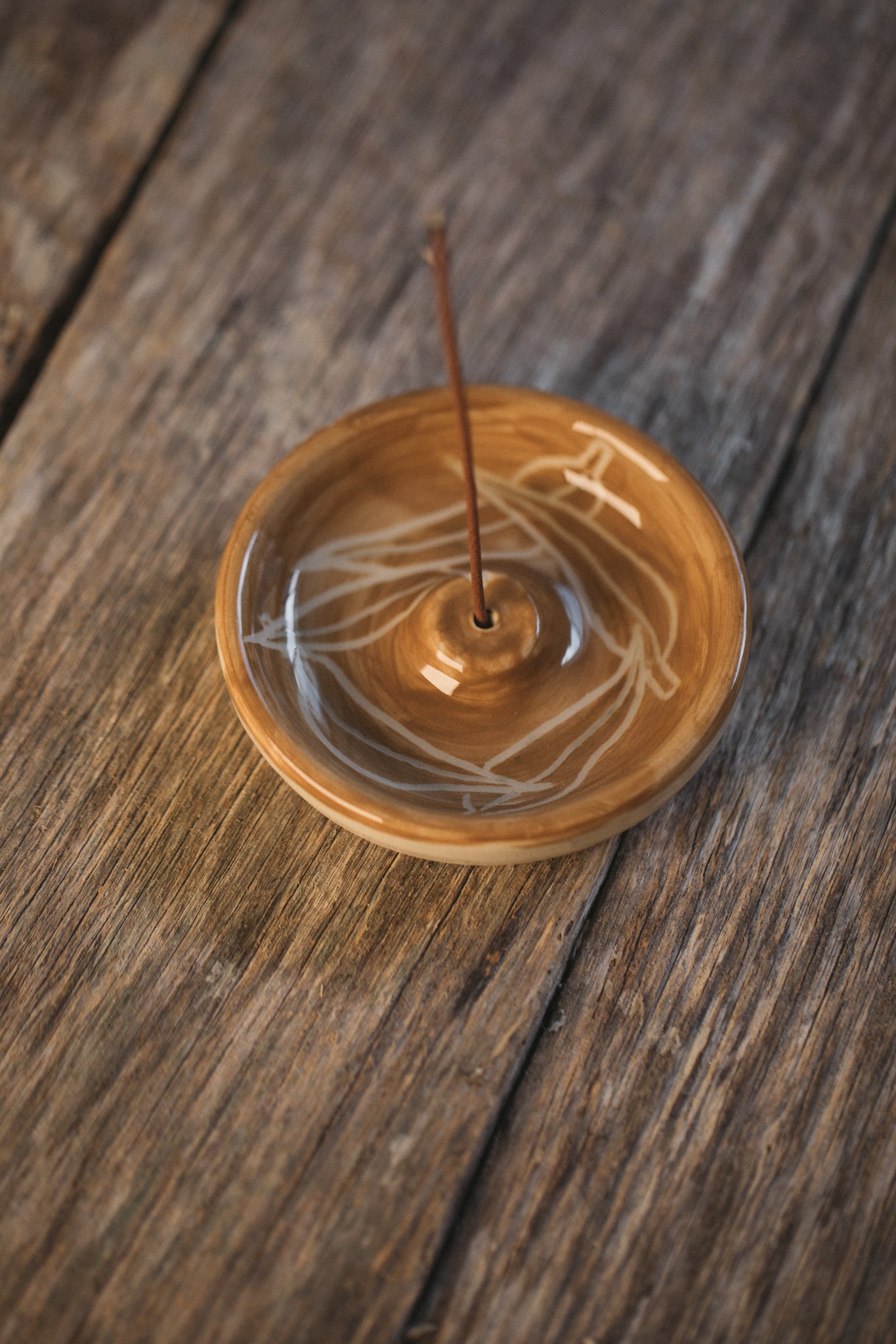 Carved Incense Dish