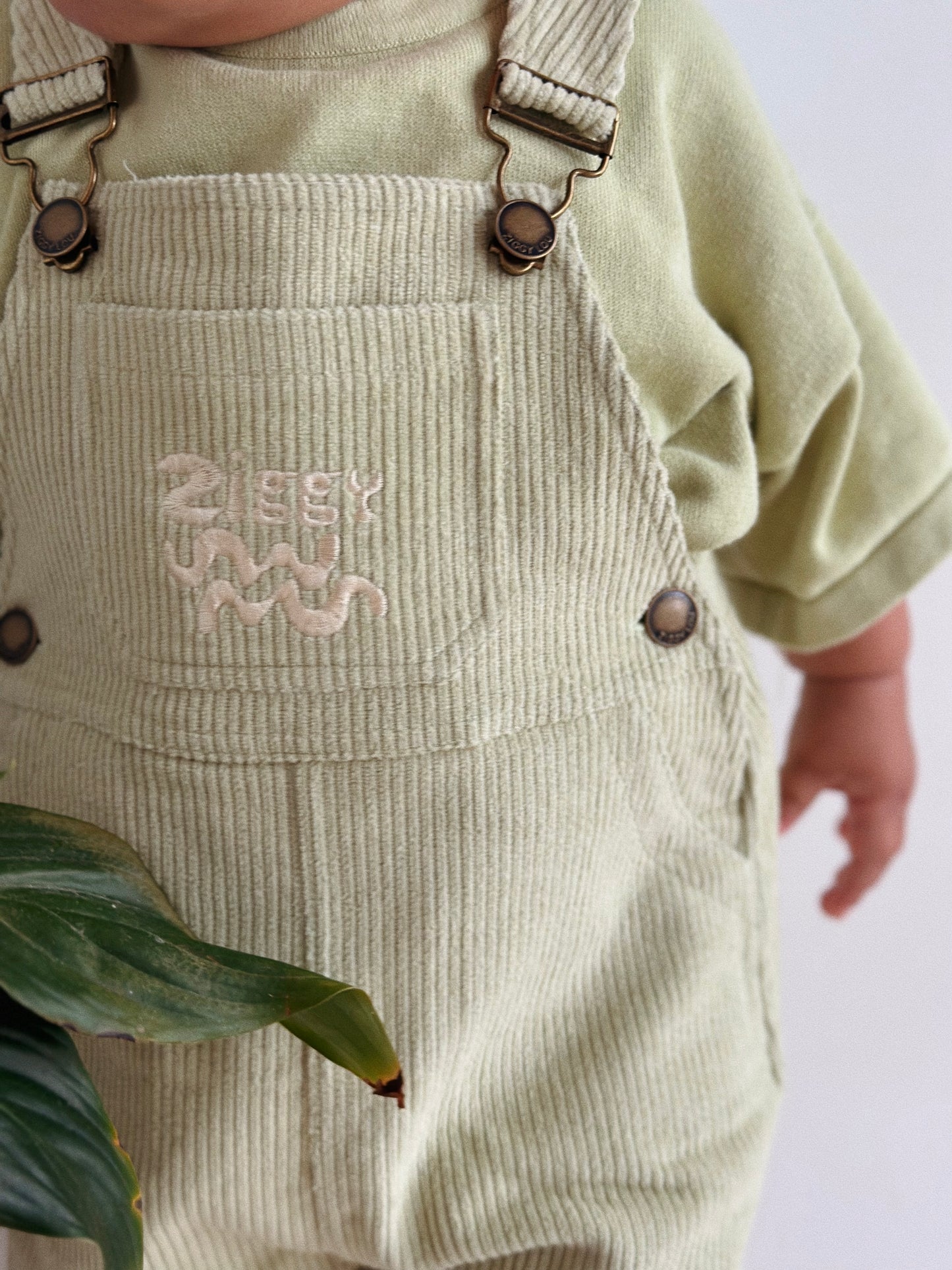 Summer Overalls | Lime