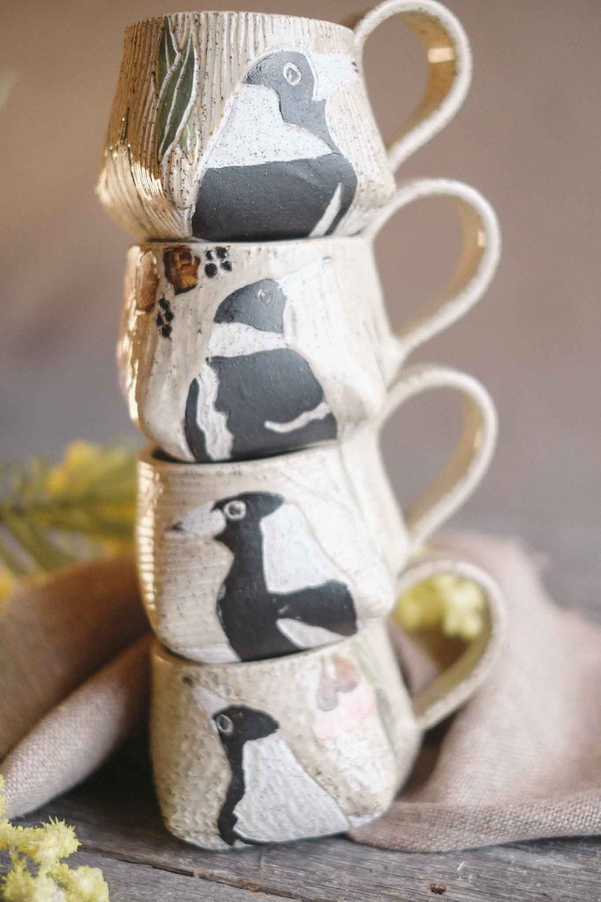 Magpie Mug — Jane Chapman Collaboration — 300ml