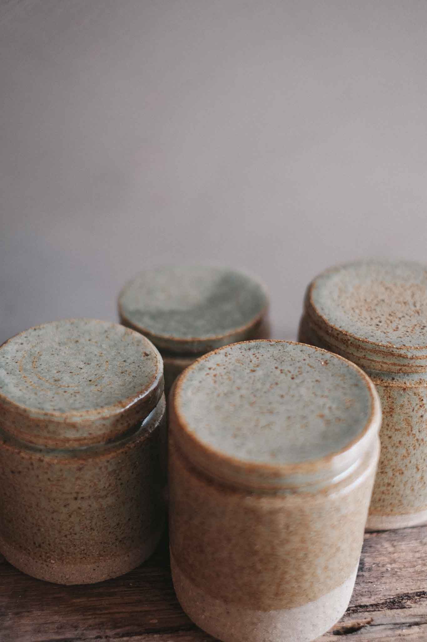Wild Clay Ceramic Jars