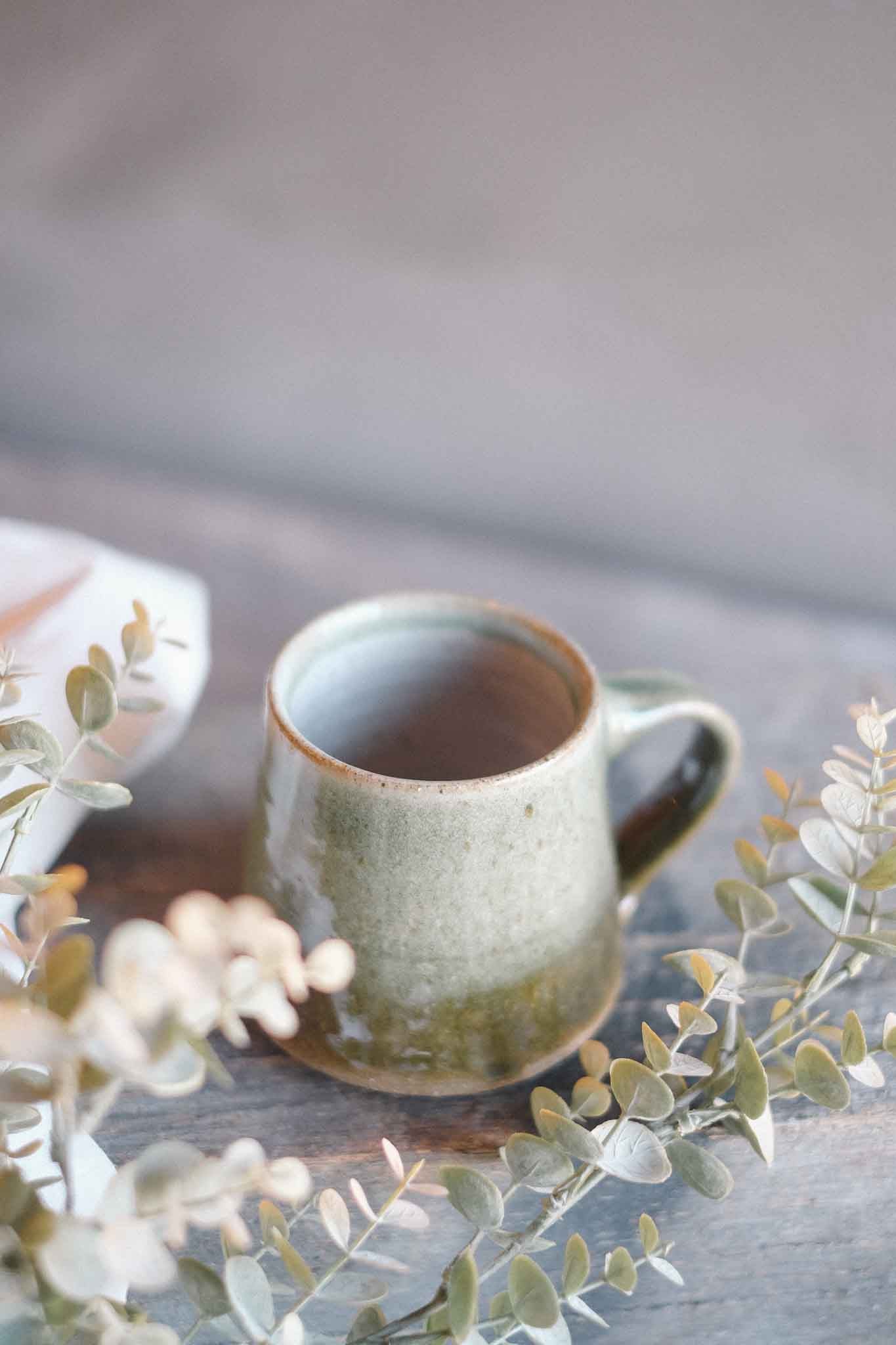 Handmade Mug — Wheel Thrown — Jade 2