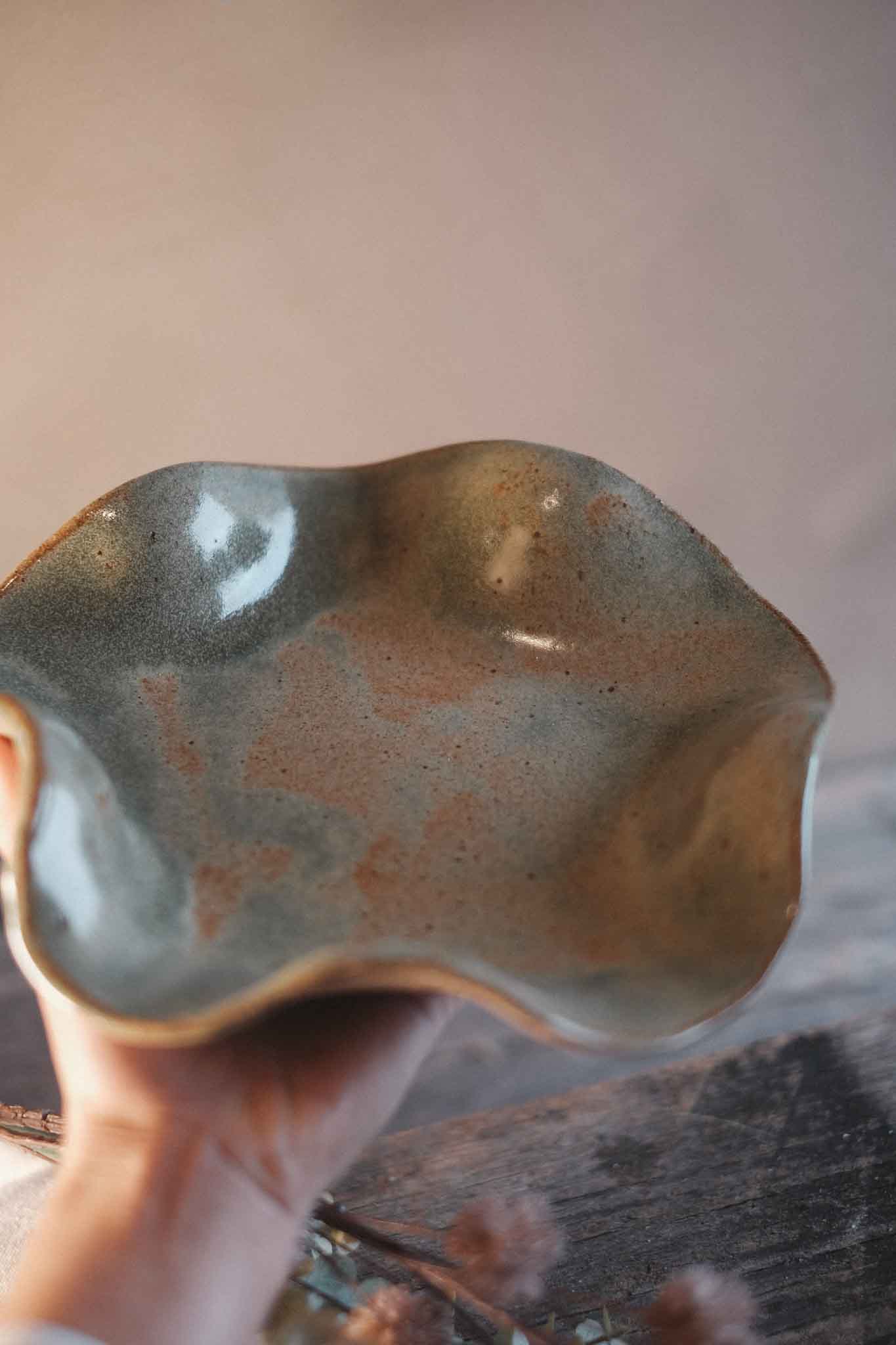 Small Ruffle Bowl — Sage