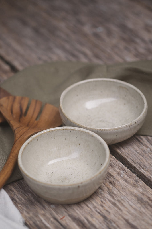 Small Wild Clay Condiment Bowl