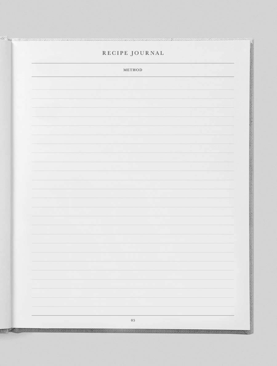Recipes Journal | Vintage
