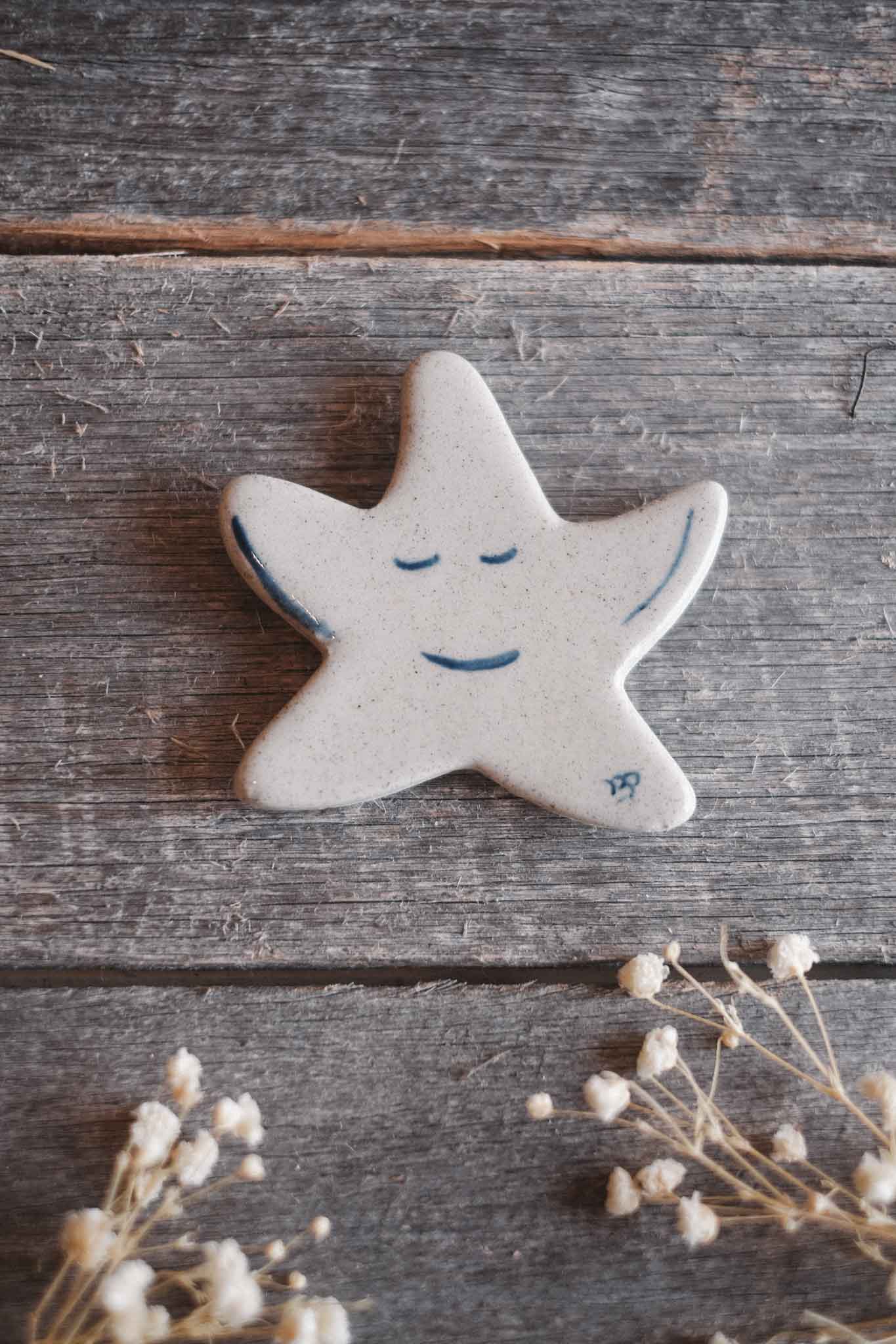 Starfish | Handmade Ceramic Fridge Magnet
