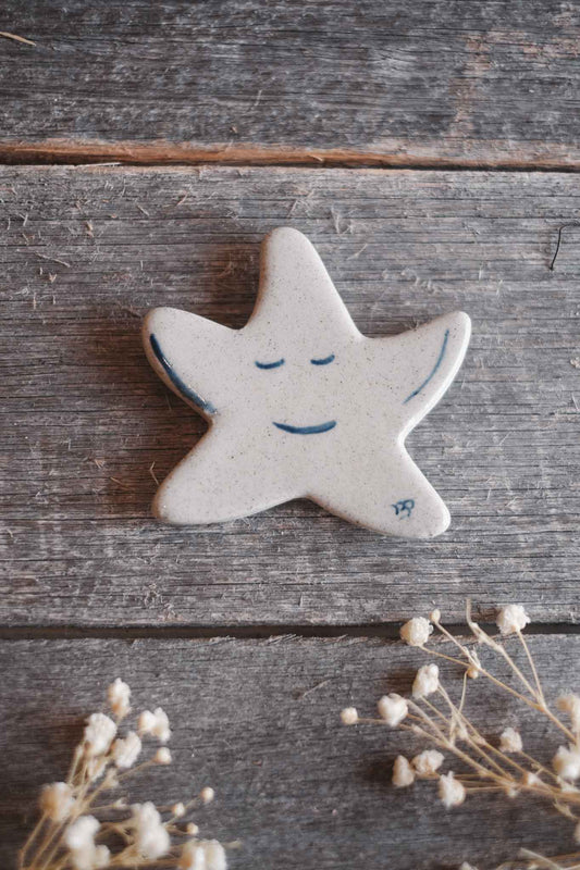 Starfish | Handmade Ceramic Fridge Magnet