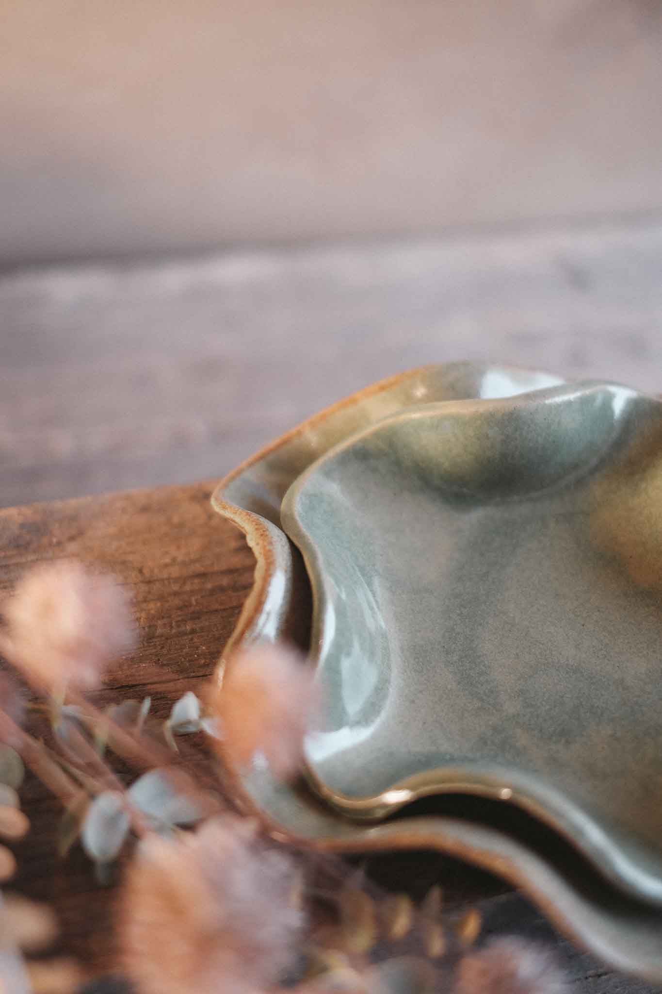 Small Ruffle Bowl — Sage
