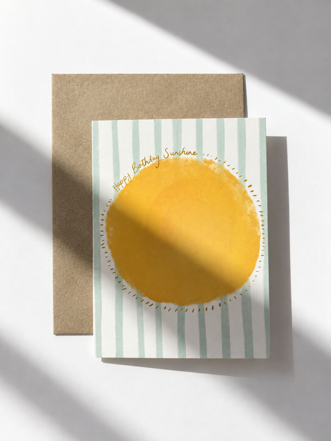 Happy Birthday Sunshine Greeting Card