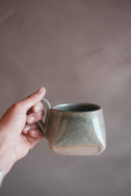The Folded Mug | Sage