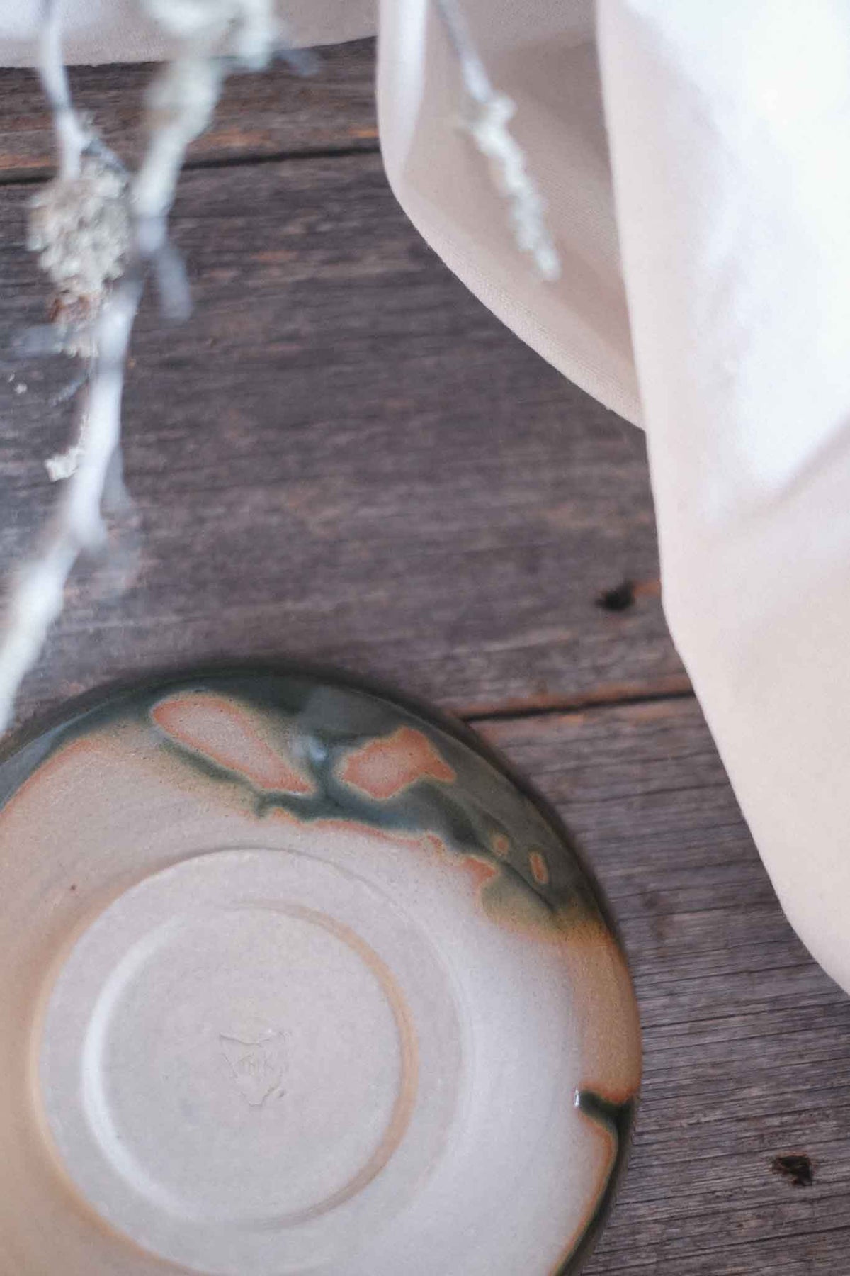 Jade Wild Clay Dipping Bowl