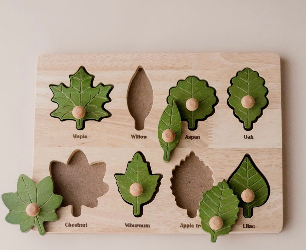 Montessori Leaf Puzzle