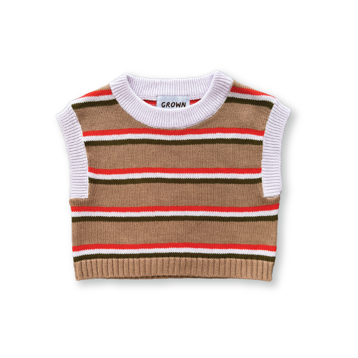 Organic Striped Vest