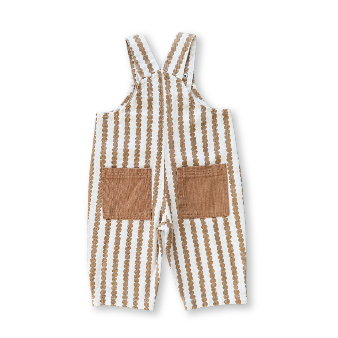 Everyday Organic Overalls - Stacked Pebble