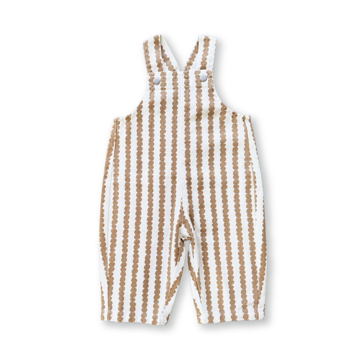 Everyday Organic Overalls - Stacked Pebble