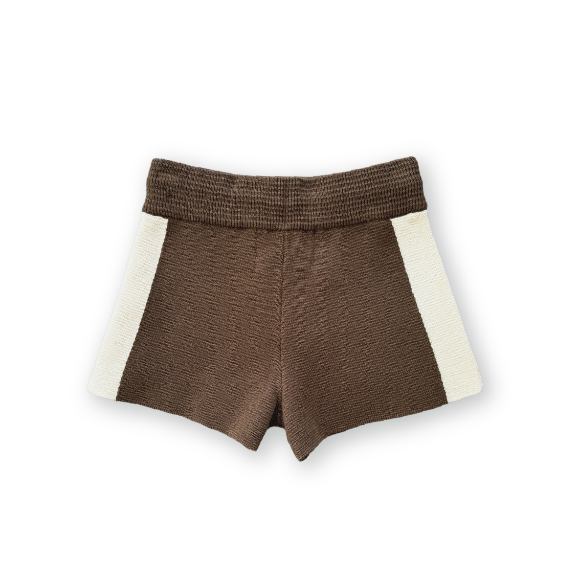 Milano Knitted Shorts - Cafe