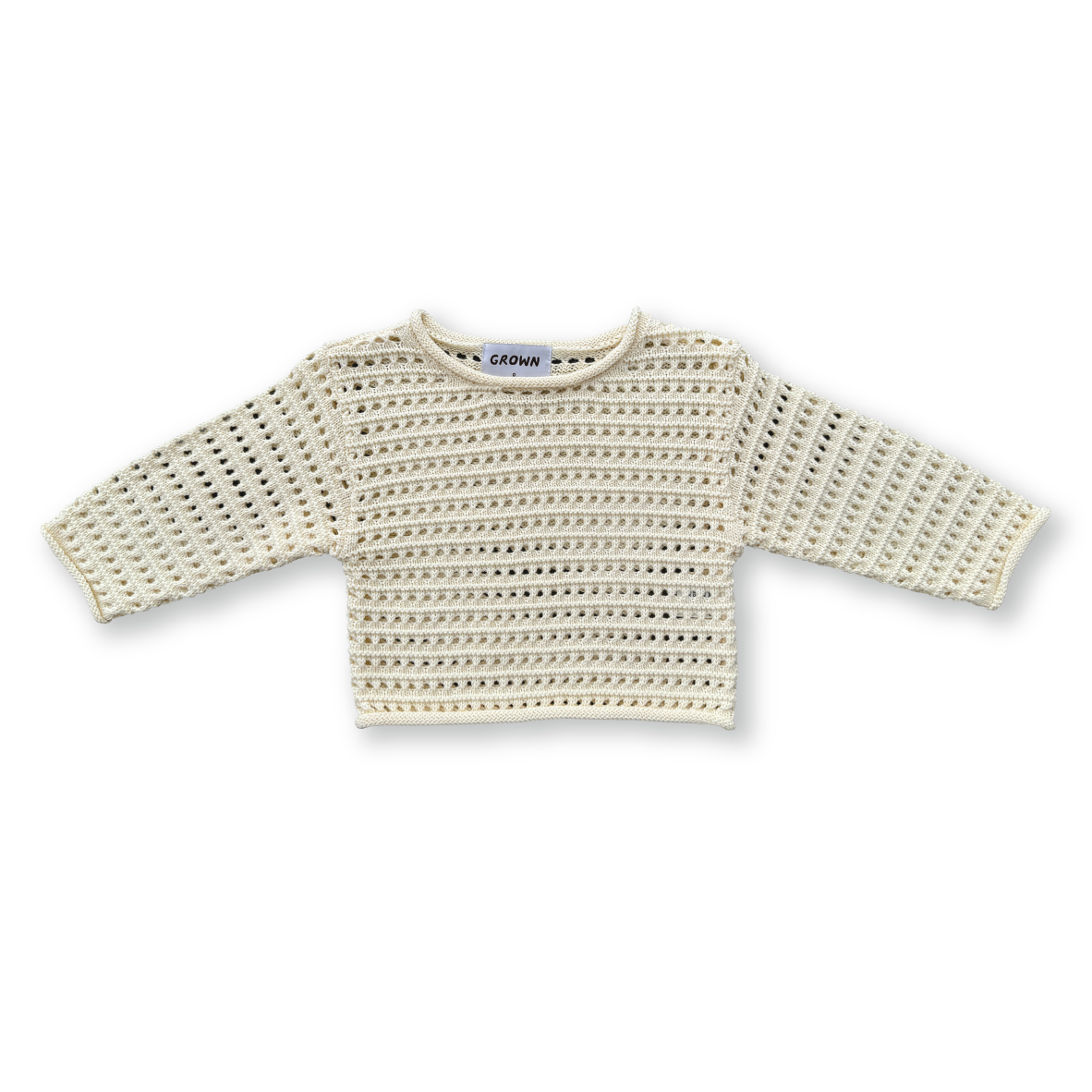 Summer Knit Pull Over - Milk