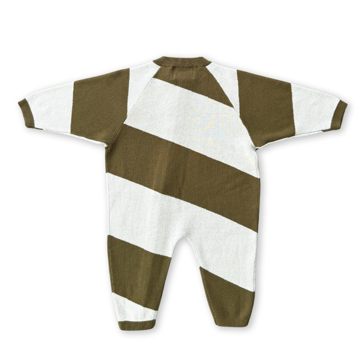 Organic Essential Zip Starsuit - Coffee