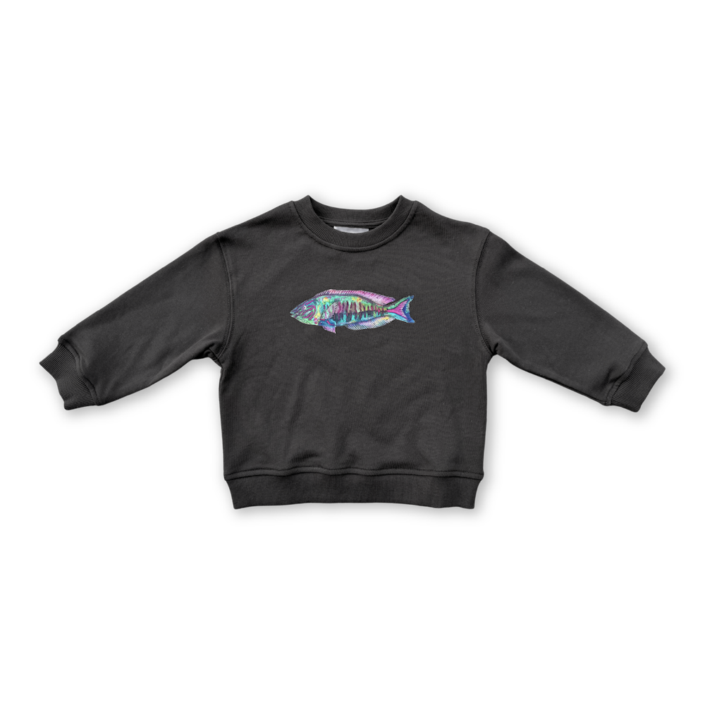 Parrot Fish Jumper - Ash