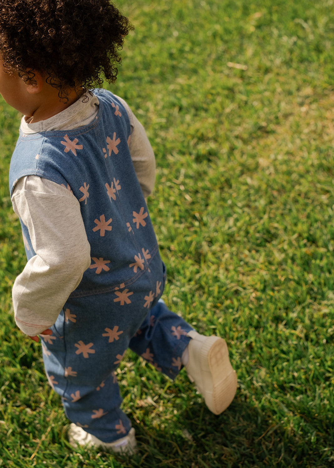 Organic Starlight Denim Jumpsuit
