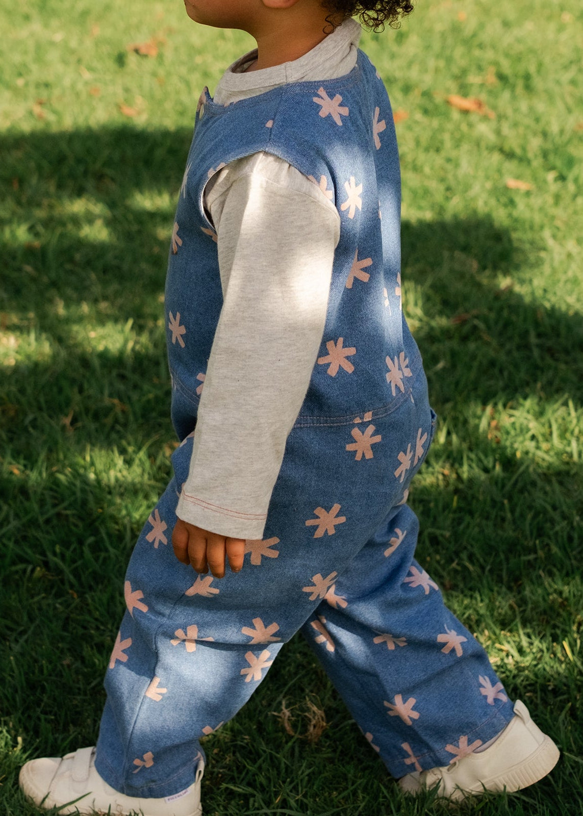 Organic Starlight Denim Jumpsuit