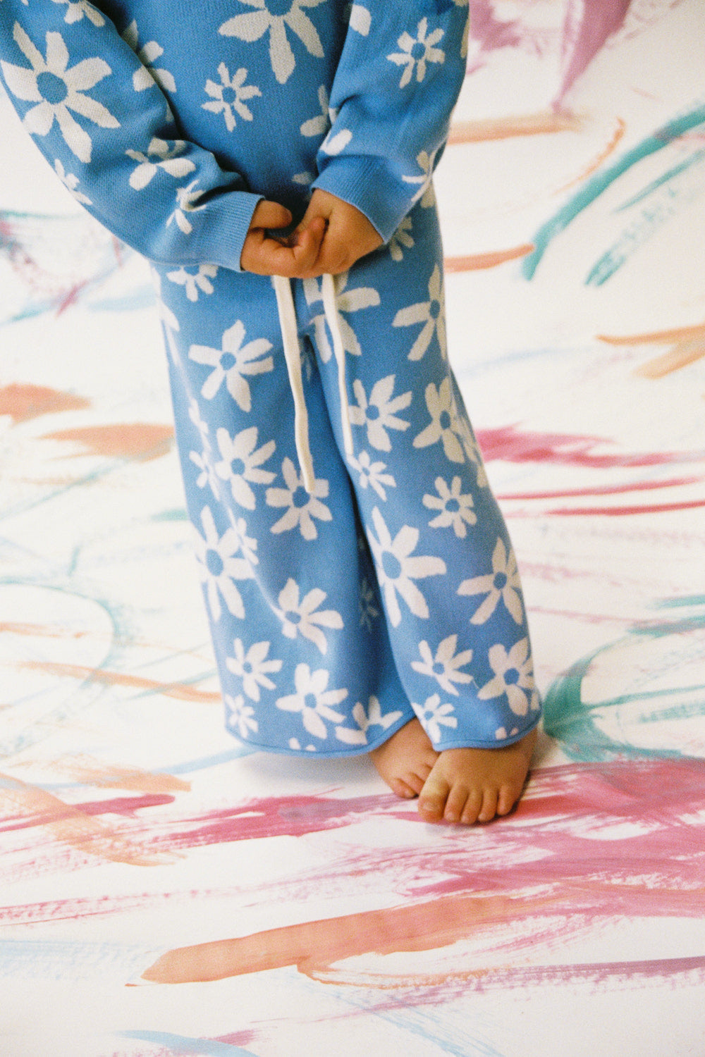 Organic Wild Flower Knit Pant