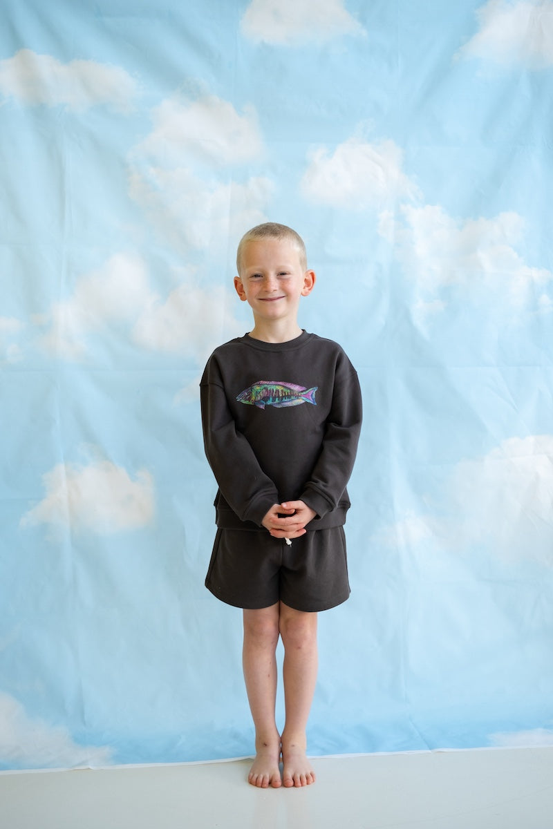 Parrot Fish Shorts - Ash