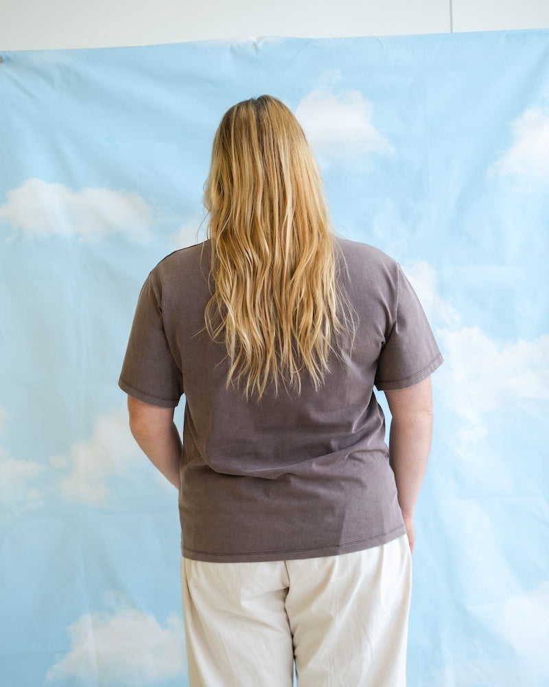 Ladies Parrot Fish Tee - Dune