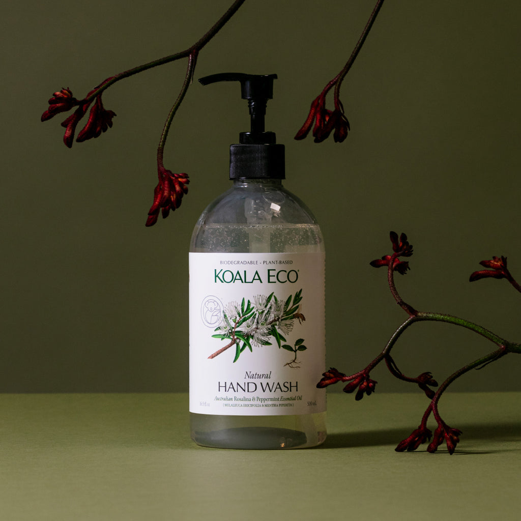 Natural Hand Wash | 500ml/1L | Rosalina & Peppermint Essential Oil