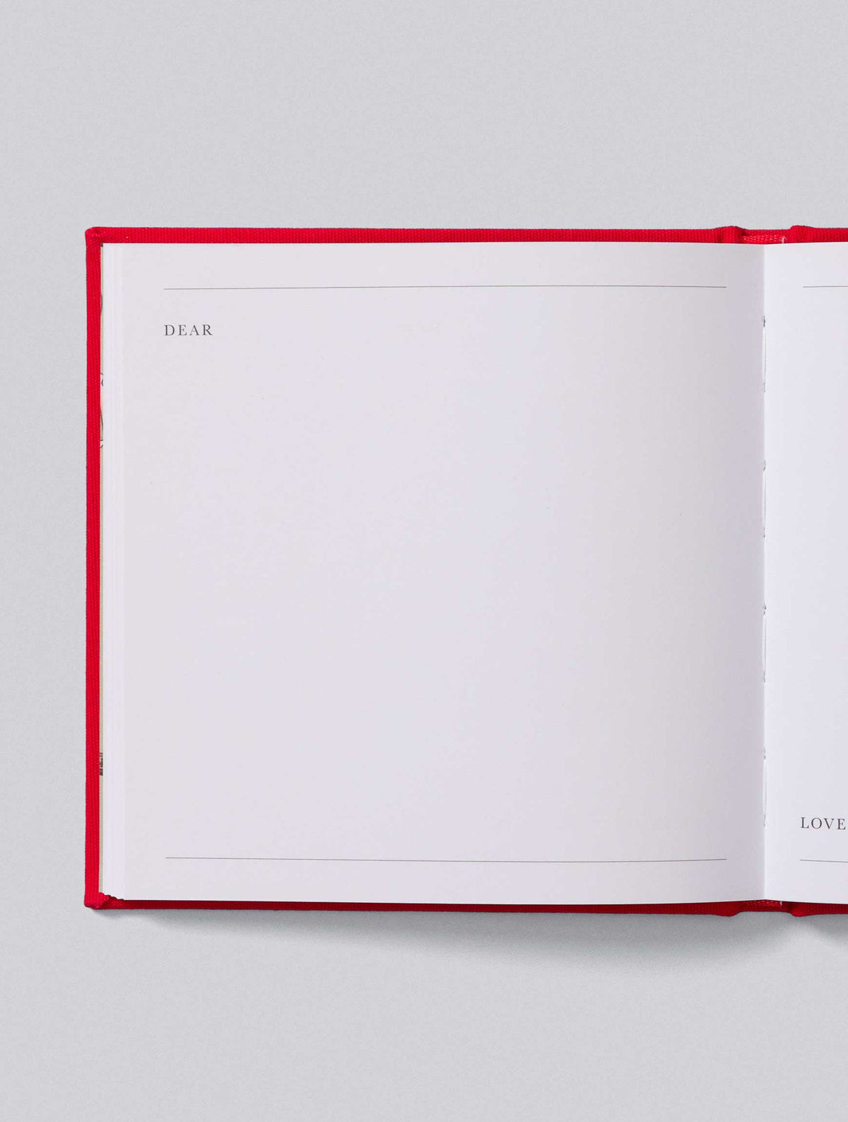 Santa Letters Book | Red