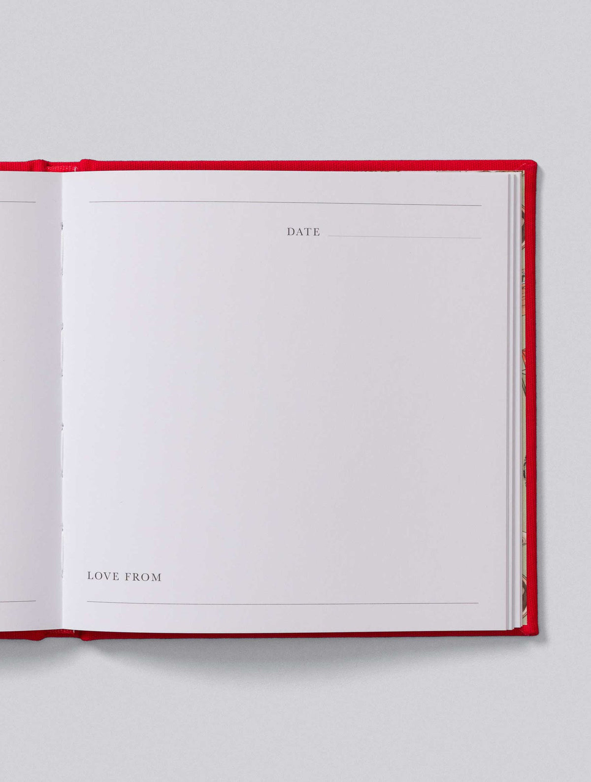Santa Letters Book | Red