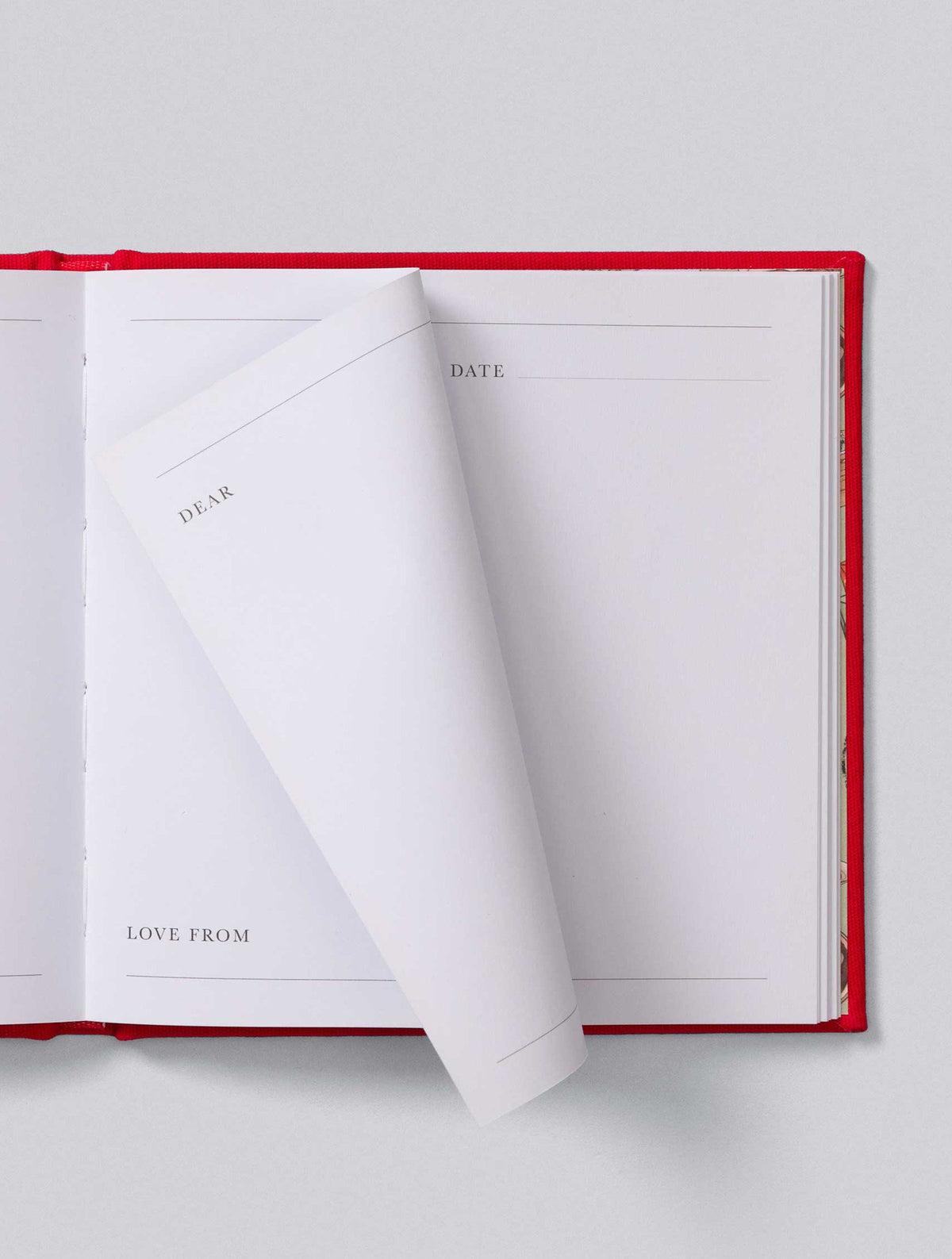 Santa Letters Book | Red