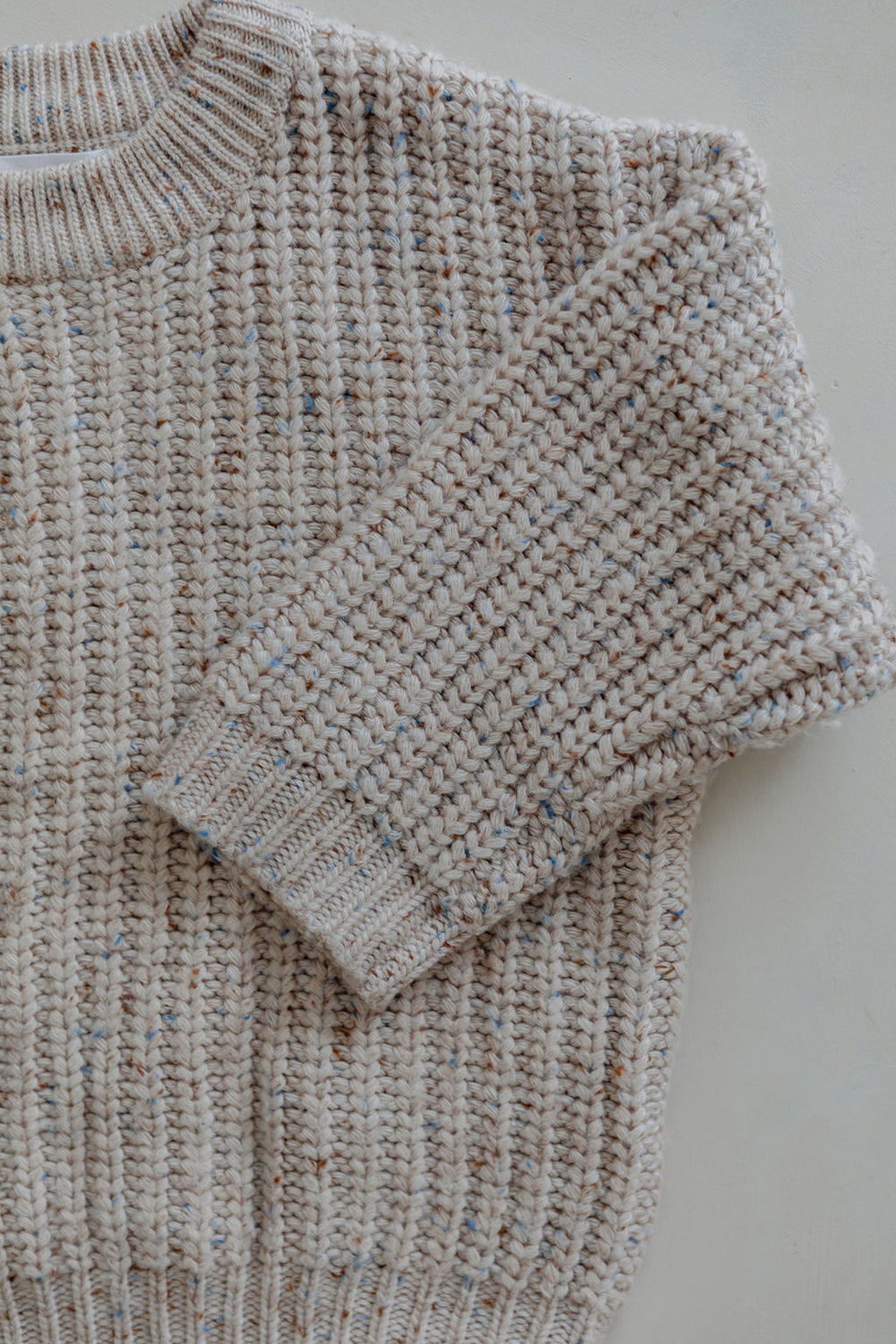 KNIT SWEATER | SKY DUST