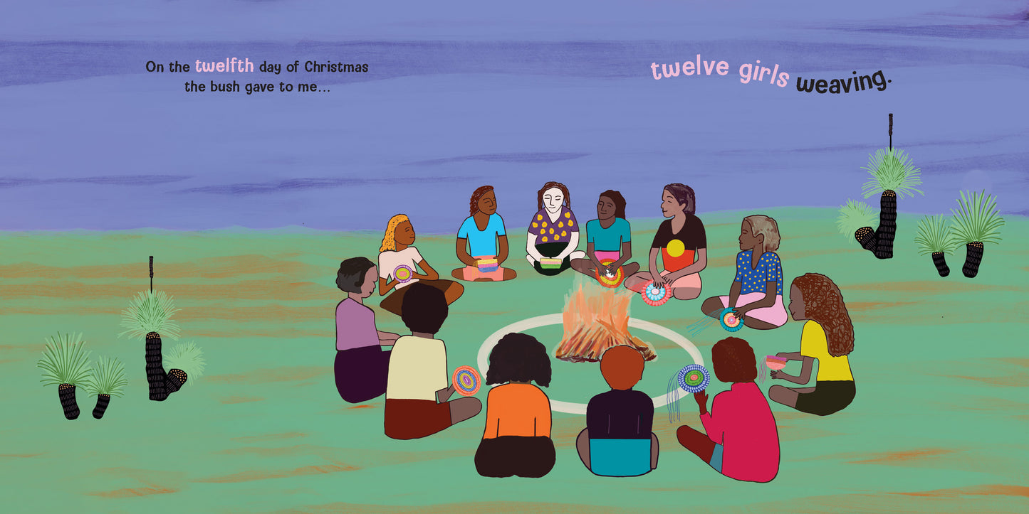 12 Days of Bush Christmas By Megan Van Den Berg, Emma Bamblett