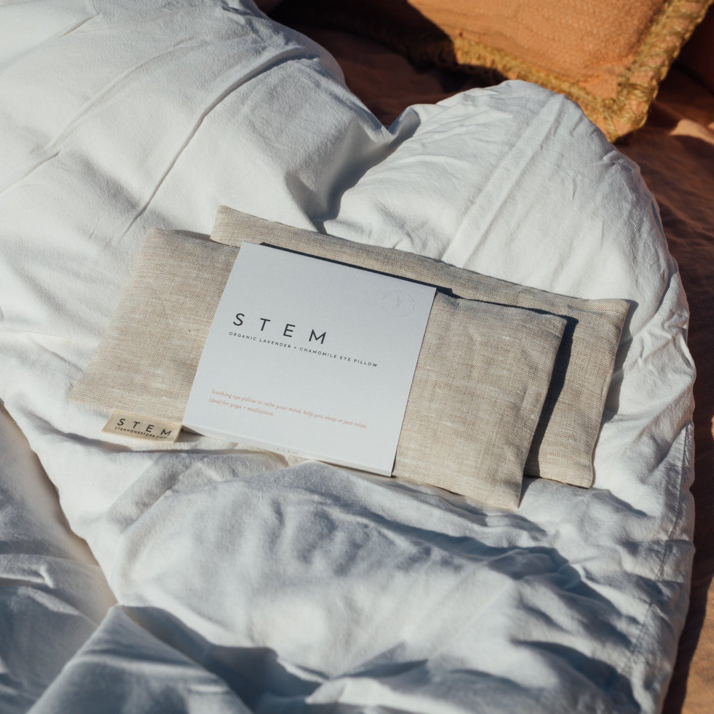 STEM Lavender + Chamomile Eye Pillow | Sand
