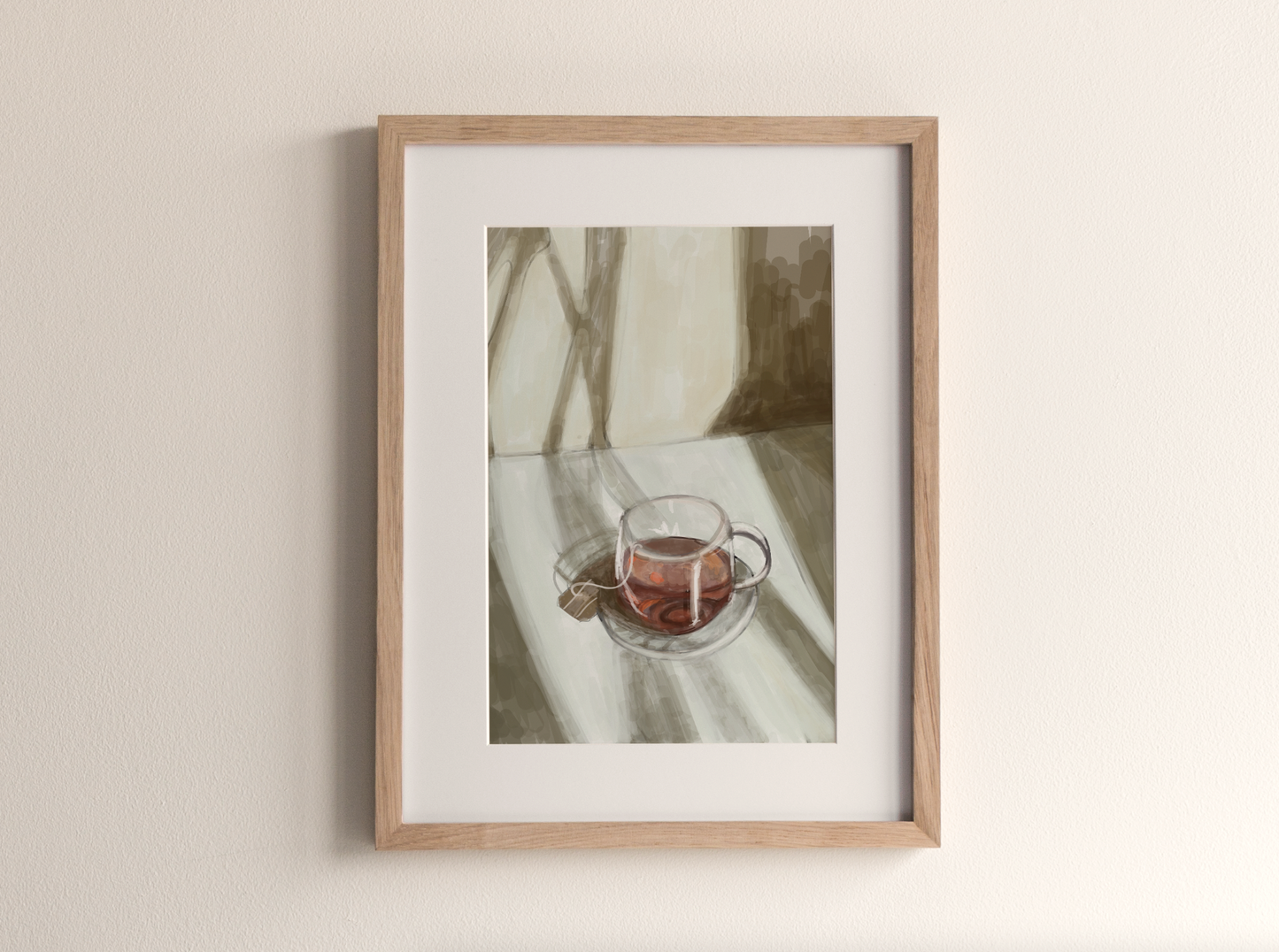 A Quiet Cup Fine Art Print