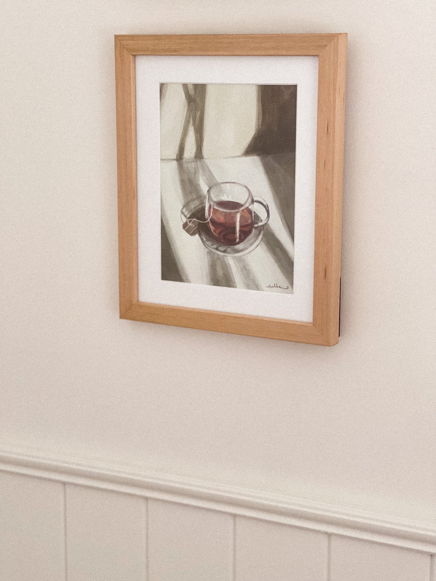 A Quiet Cup Fine Art Print