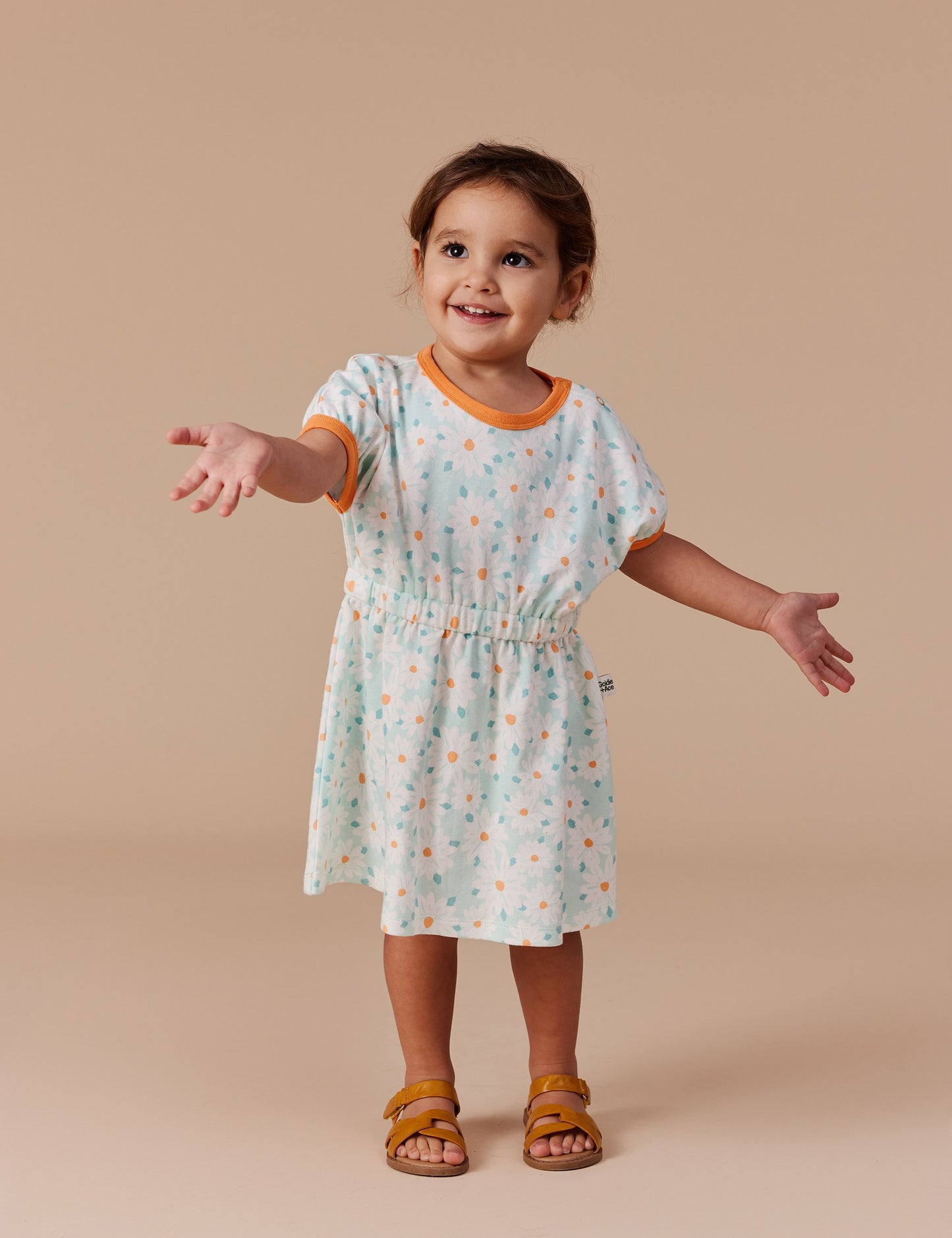 TAMMY T-SHIRT DRESS DAISY DELIGHT