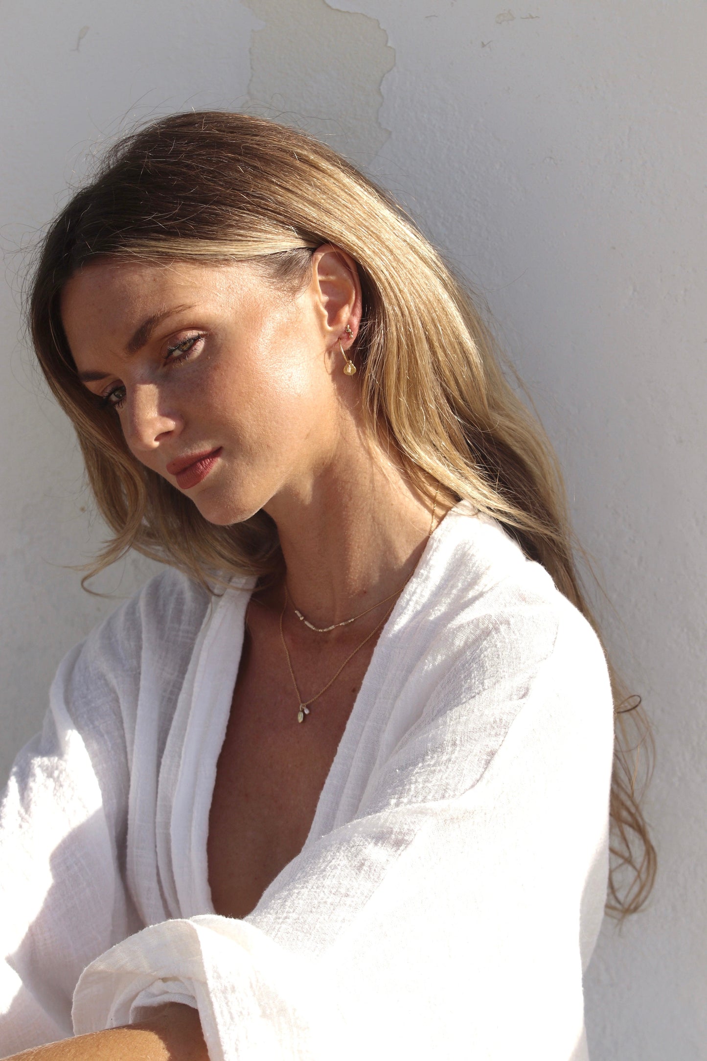 Pebble Pearl Necklace