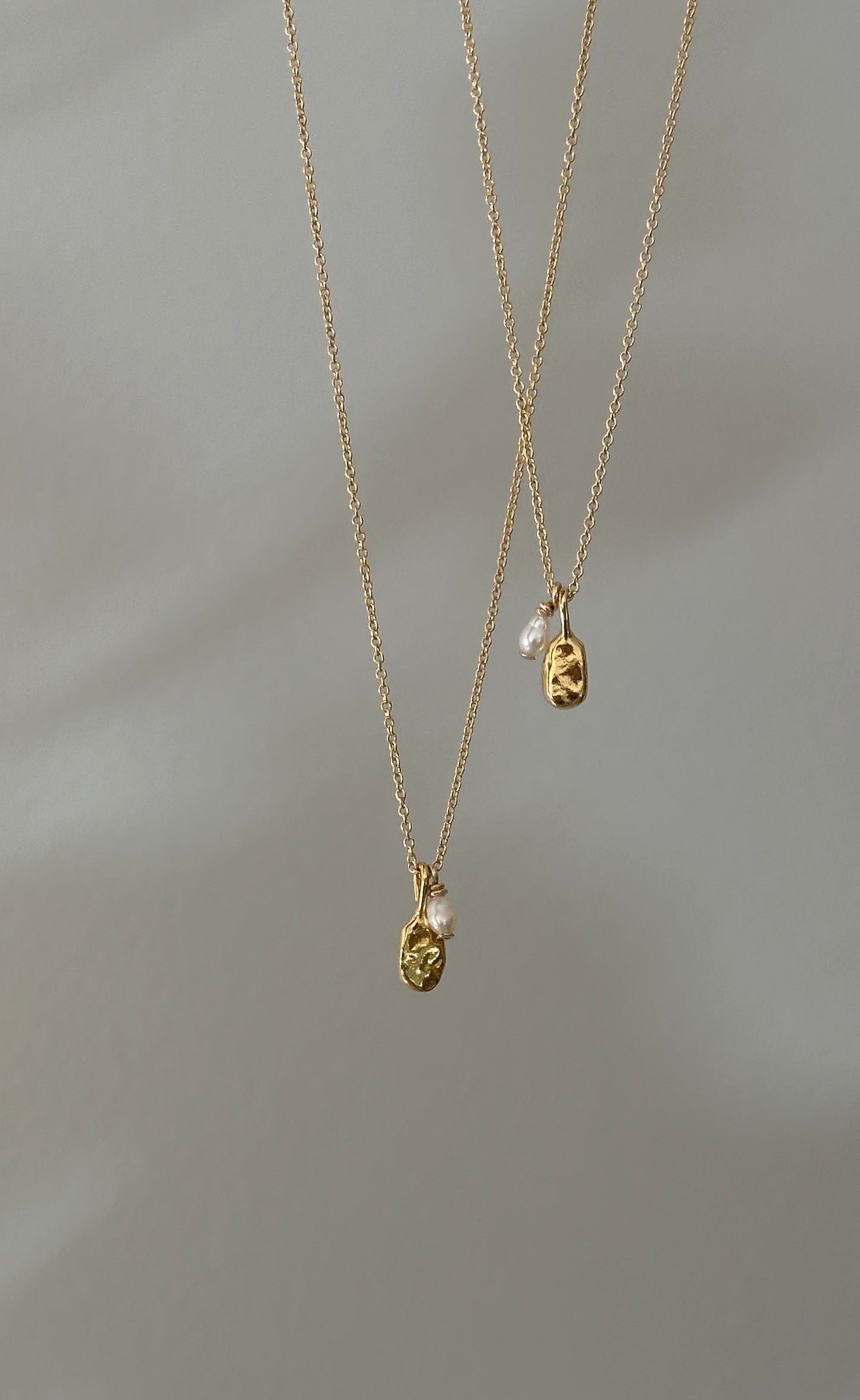 Pebble Pearl Necklace