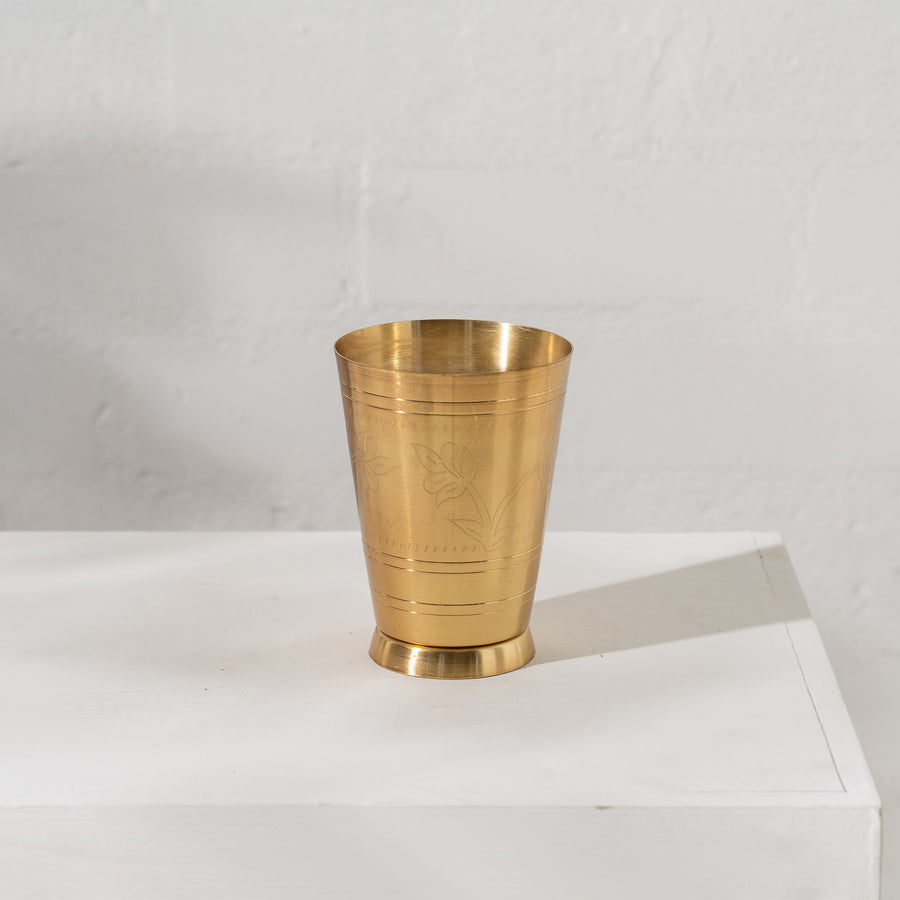 Handmade Brass Lassi Cup